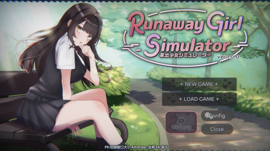 【PC/3D/官中】 家出少女模拟器 Runaway Girl Simulator [1.5g]