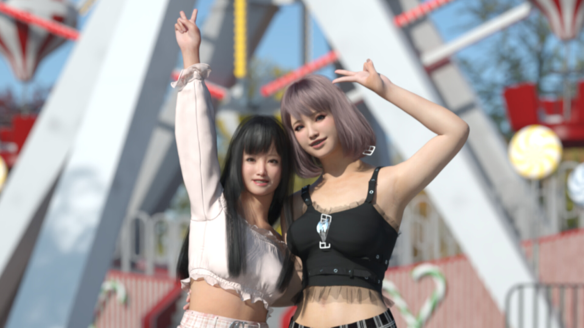 【PC/Steam/3D建模触摸互动SLG动态】电车之L 官方中文版【2.4G】