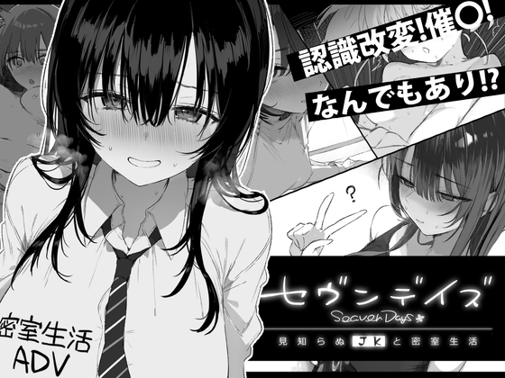 【PC/DLSite】七日 与陌生JK的密室生活 セヴンデイズ 見知らぬJKと密室生活 正式版（AI汉化）